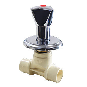 CPVC CONCEALED VALVE 3/4" LONG BODY